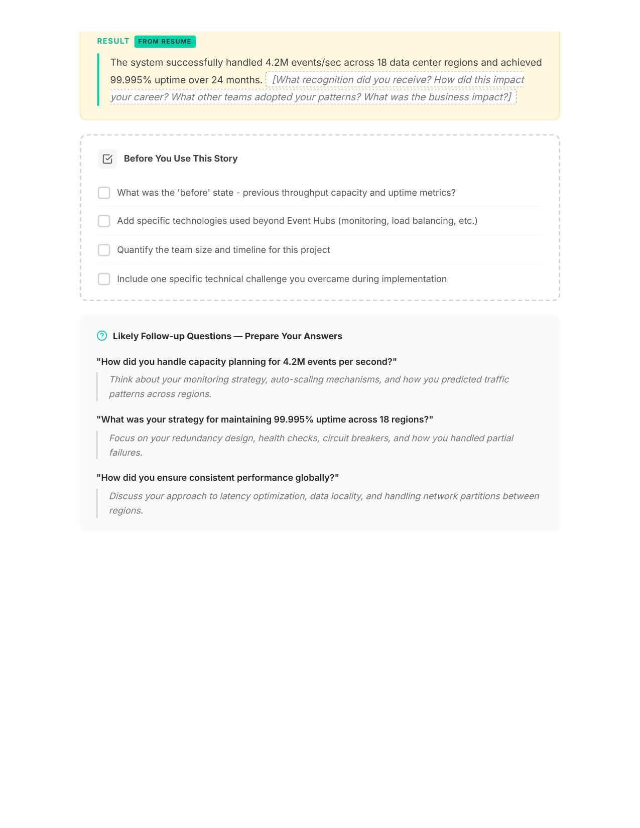 Your STAR Story (Page 2) — NVIDIA MLE interview report